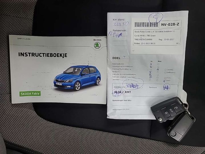 Photo 13 VIN: TMBJJ6NJ3HZ164999 - SKODA FABIA 