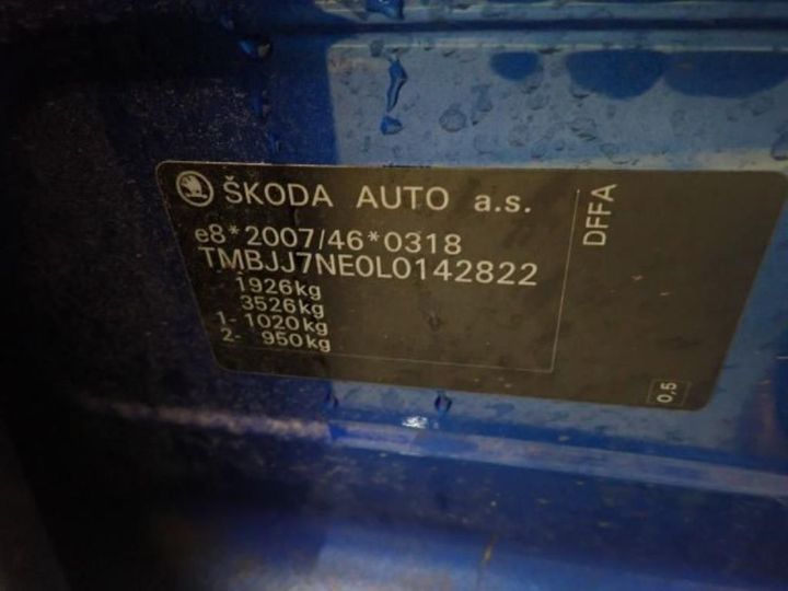 Photo 12 VIN: TMBJJ7NE0L0142822 - SKODA OCTAVIA 