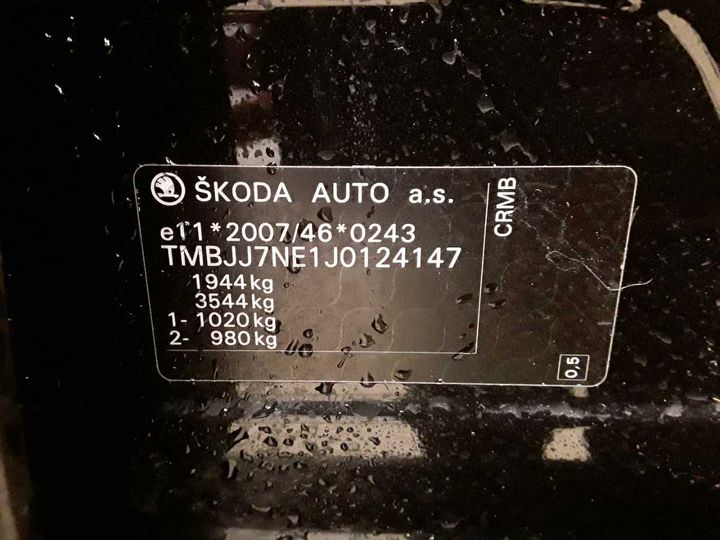 Photo 12 VIN: TMBJJ7NE1J0124147 - SKODA OCTAVIA 