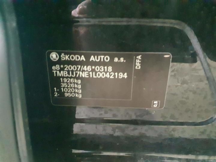 Photo 15 VIN: TMBJJ7NE1L0042194 - SKODA OCTAVIA 