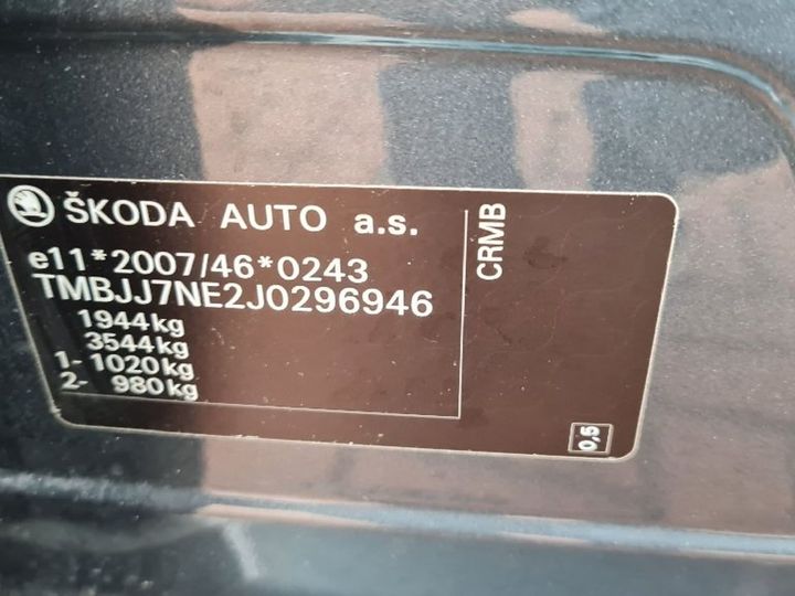 Photo 11 VIN: TMBJJ7NE2J0296946 - SKODA OCTAVIA 