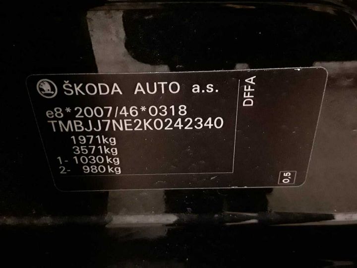 Photo 12 VIN: TMBJJ7NE2K0242340 - SKODA OCTAVIA 