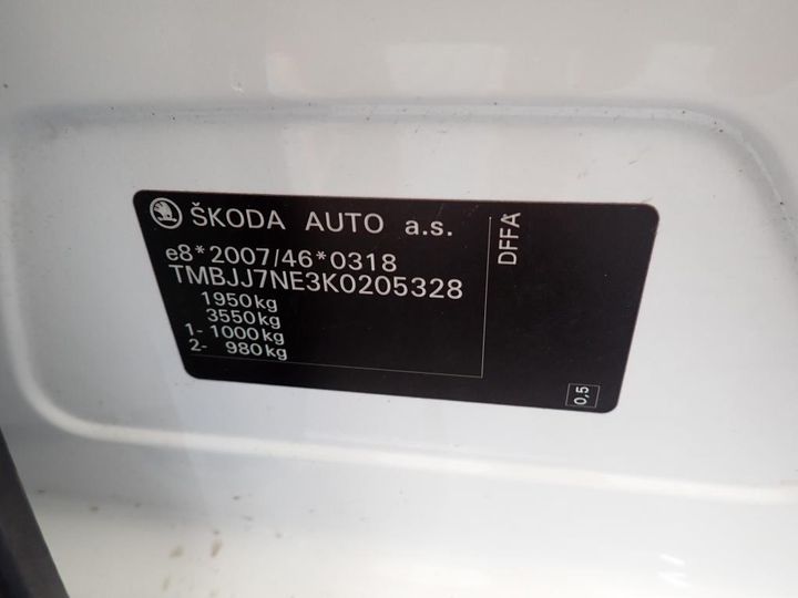 Photo 14 VIN: TMBJJ7NE3K0205328 - SKODA OCTAVIA 