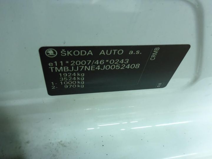 Photo 15 VIN: TMBJJ7NE4J0052408 - SKODA OCTAVIA 