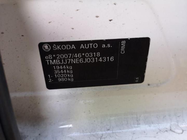 Photo 4 VIN: TMBJJ7NE6J0314316 - SKODA OCTAVIA 