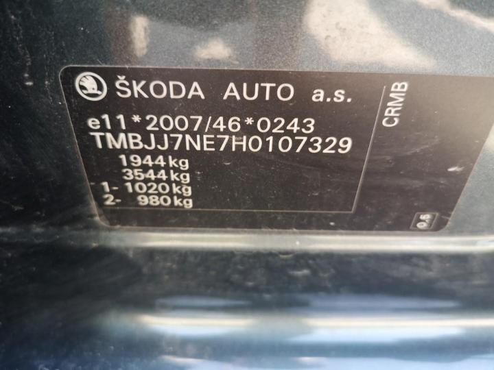 Photo 11 VIN: TMBJJ7NE7H0107329 - SKODA OCTAVIA 