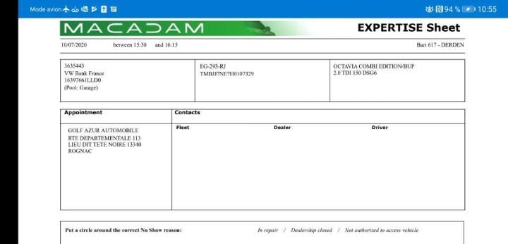 Photo 2 VIN: TMBJJ7NE7H0107329 - SKODA OCTAVIA 