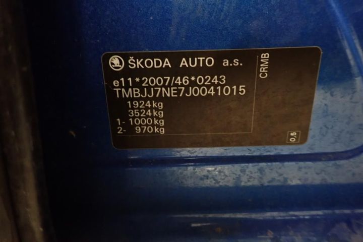 Photo 7 VIN: TMBJJ7NE7J0041015 - SKODA OCTAVIA 