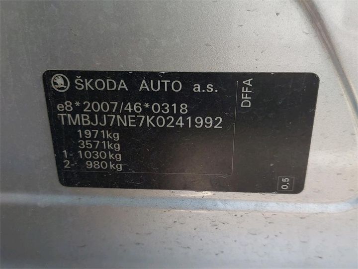 Photo 31 VIN: TMBJJ7NE7K0241992 - SKODA OCTAVIA 