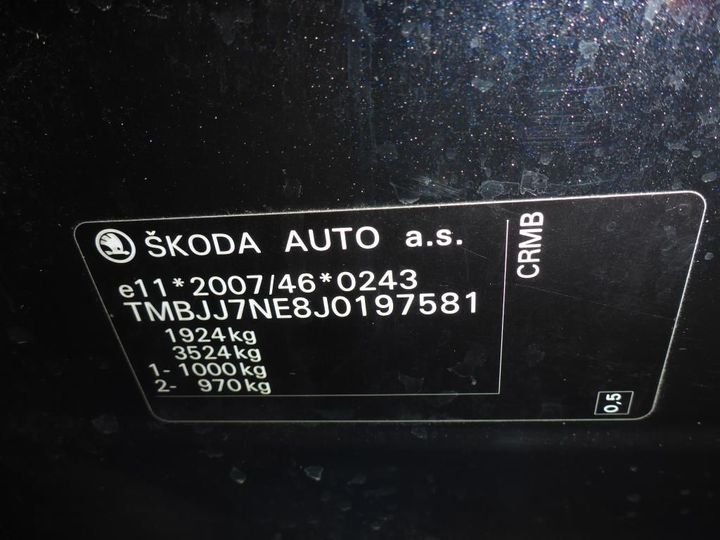 Photo 13 VIN: TMBJJ7NE8J0197581 - SKODA OCTAVIA 