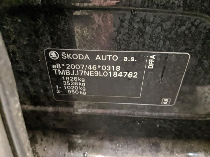 Photo 14 VIN: TMBJJ7NE9L0184762 - SKODA OCTAVIA 