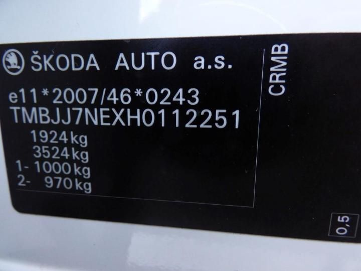 Photo 5 VIN: TMBJJ7NEXH0112251 - SKODA OCTAVIA 