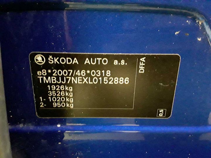 Photo 12 VIN: TMBJJ7NEXL0152886 - SKODA OCTAVIA 