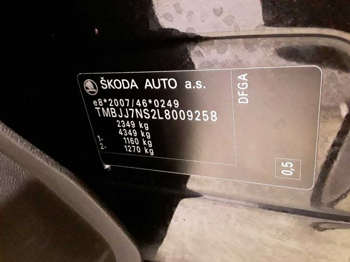 Photo 12 VIN: TMBJJ7NS2L8009258 - SKODA KODIAQ 