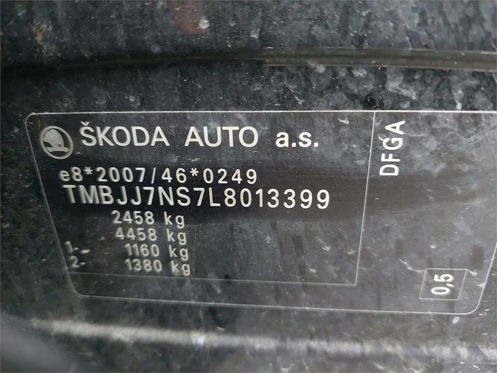 Photo 8 VIN: TMBJJ7NS7L8013399 - SKODA KODIAQ 