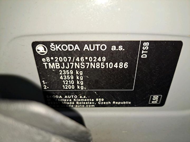 Photo 10 VIN: TMBJJ7NS7N8510486 - SKODA KODIAQ 