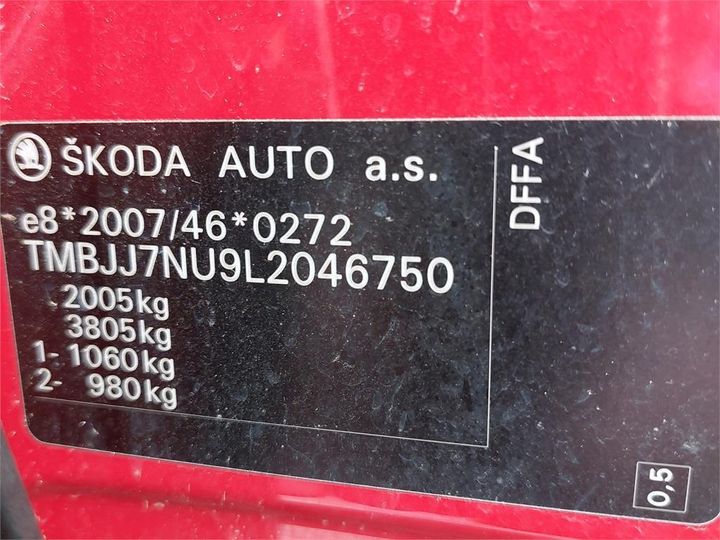 Photo 17 VIN: TMBJJ7NU9L2046750 - SKODA KAROQ 