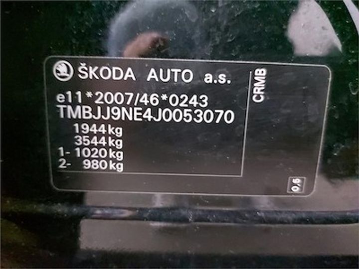 Photo 11 VIN: TMBJJ9NE4J0053070 - SKODA OCTAVIA 