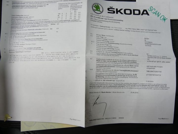 Photo 12 VIN: TMBJJ9NE7G0031783 - SKODA OCTAVIA 