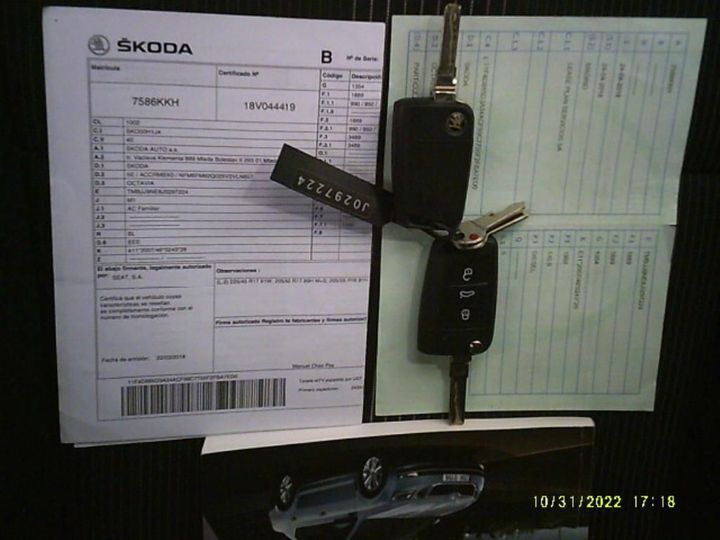 Photo 5 VIN: TMBJJ9NE8J0297224 - SKODA OCTAVIA 