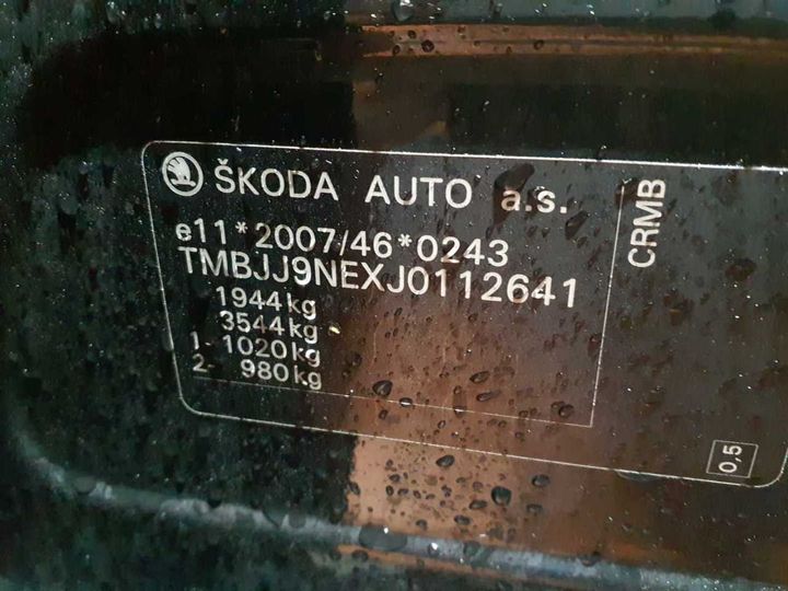 Photo 13 VIN: TMBJJ9NEXJ0112641 - SKODA OCTAVIA COMBI 2.0 