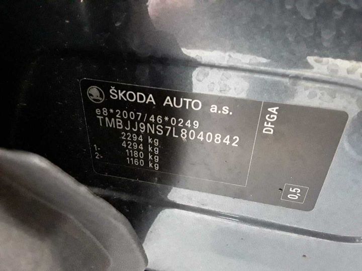 Photo 11 VIN: TMBJJ9NS7L8040842 - SKODA KODIAQ 