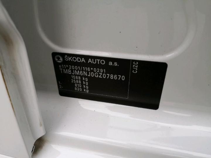 Photo 11 VIN: TMBJM6NJ0GZ078670 - SKODA FABIA 