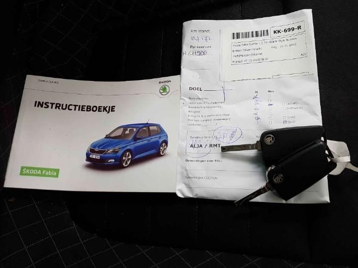 Photo 17 VIN: TMBJM6NJ0HZ056458 - SKODA FABIA 