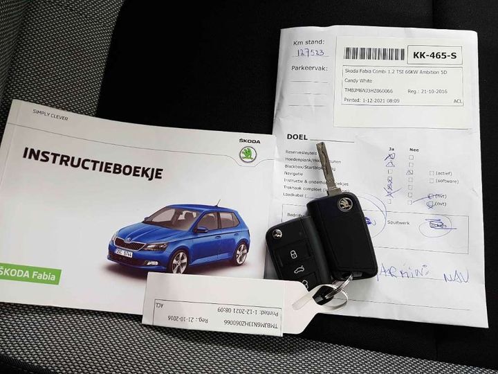 Photo 19 VIN: TMBJM6NJ3HZ060066 - SKODA FABIA 