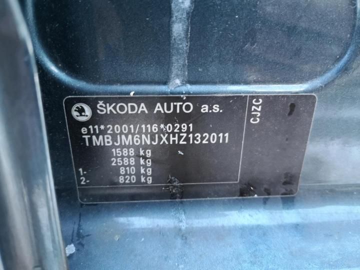 Photo 11 VIN: TMBJM6NJXHZ132011 - SKODA FABIA 