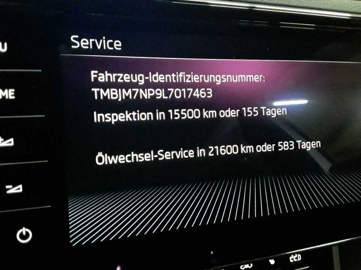 Photo 19 VIN: TMBJM7NP9L7017463 - SKODA SUPERB 