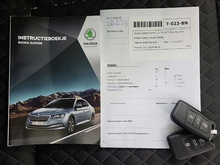 Photo 12 VIN: TMBJN7NP8P7051414 - SKODA SUPERB 