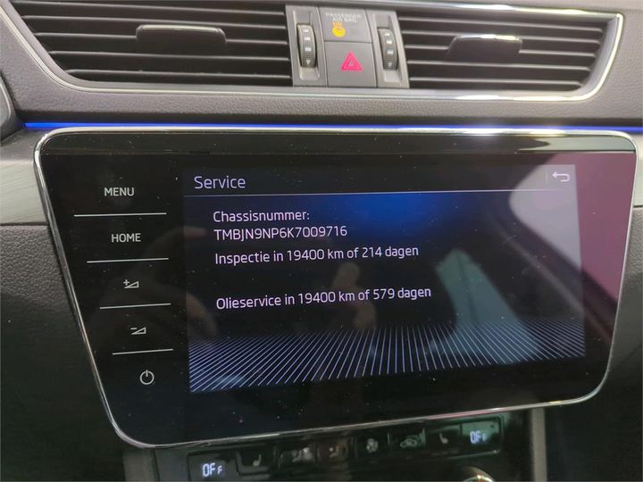 Photo 18 VIN: TMBJN9NP6K7009716 - SKODA SUPERB 