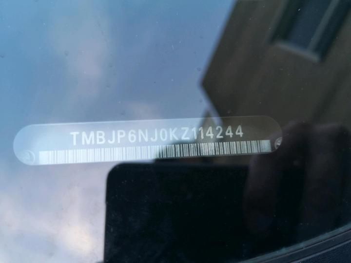 Photo 11 VIN: TMBJP6NJ0KZ114244 - SKODA FABIA 