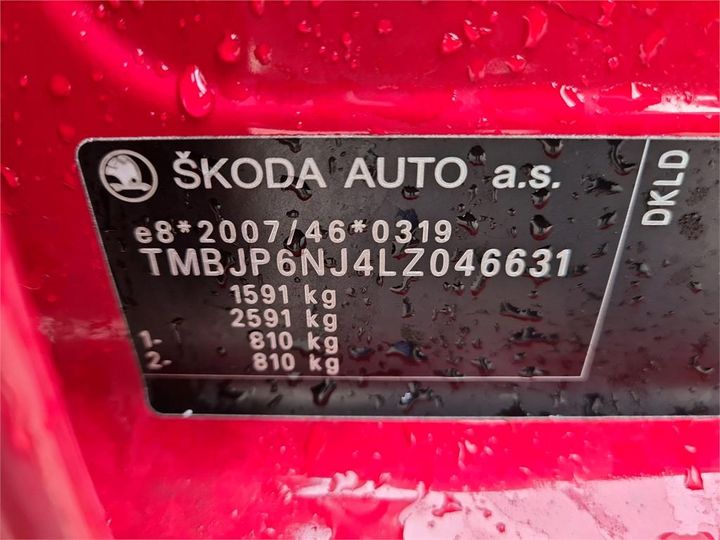 Photo 13 VIN: TMBJP6NJ4LZ046631 - SKODA FABIA 