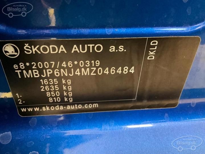 Photo 6 VIN: TMBJP6NJ4MZ046484 - SKODA FABIA 