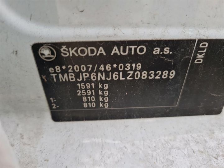 Photo 14 VIN: TMBJP6NJ6LZ083289 - SKODA FABIA 