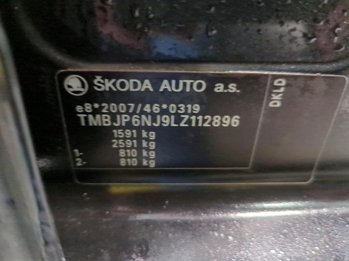 Photo 12 VIN: TMBJP6NJ9LZ112896 - SKODA FABIA 