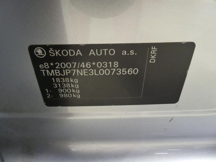 Photo 3 VIN: TMBJP7NE3L0073560 - KODA OCTAVIA COMBI 