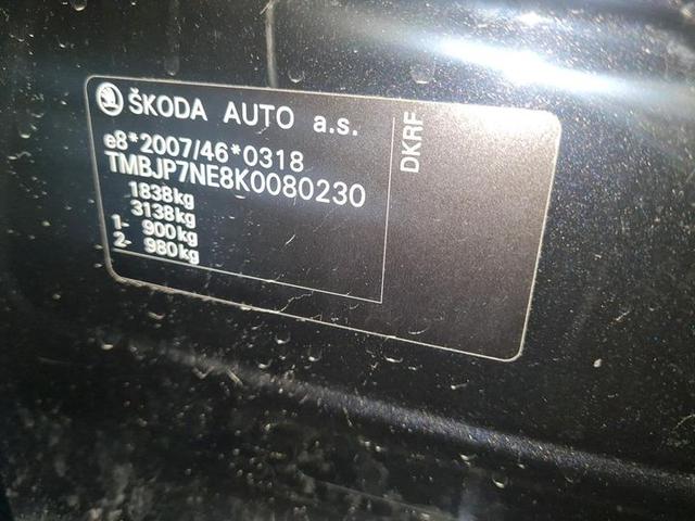 Photo 3 VIN: TMBJP7NE8K0080230 - SKODA OCTAVIA 