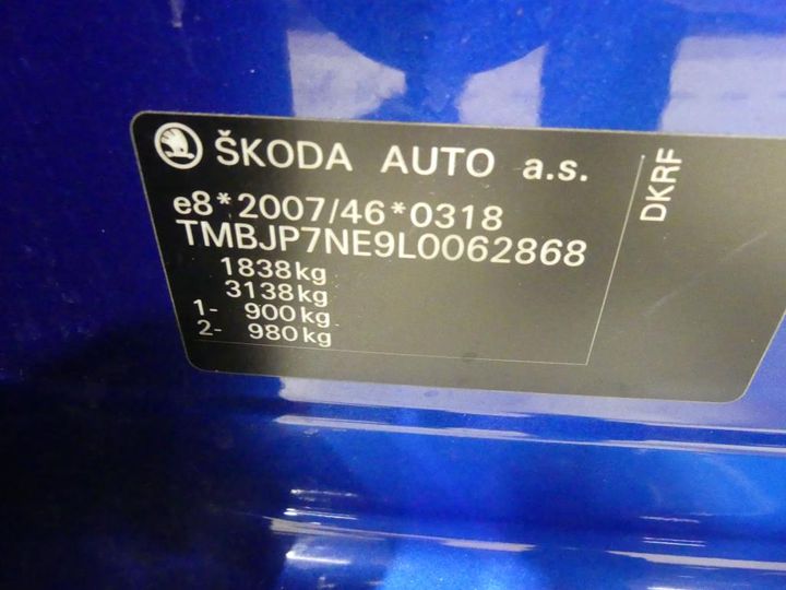 Photo 3 VIN: TMBJP7NE9L0062868 - SKODA OCTAVIA 