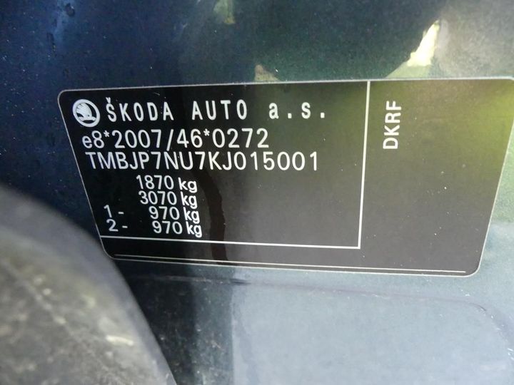 Photo 16 VIN: TMBJP7NU7KJ015001 - SKODA KAROQ 