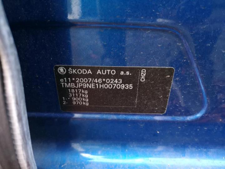 Photo 13 VIN: TMBJP9NE1H0070935 - SKODA OCTAVIA 