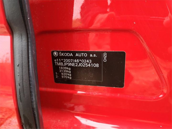 Photo 11 VIN: TMBJP9NE2J0254108 - SKODA OCTAVIA 