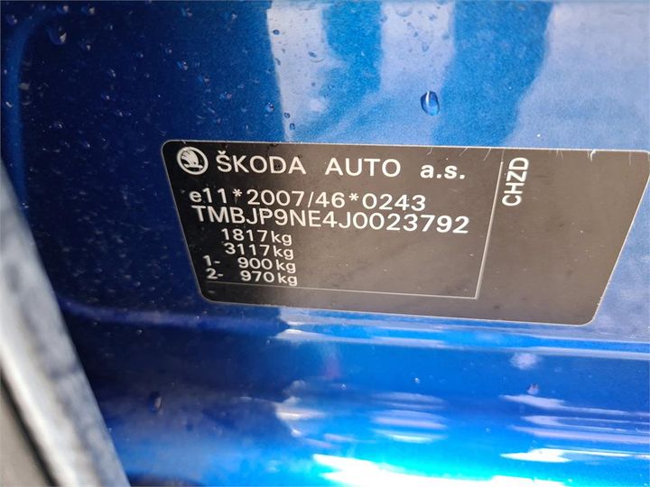 Photo 13 VIN: TMBJP9NE4J0023792 - SKODA OCTAVIA COMBI 