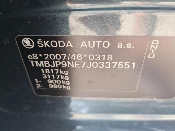 Photo 15 VIN: TMBJP9NE7J0337551 - SKODA OCTAVIA 