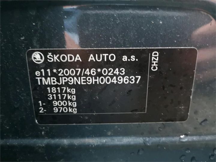 Photo 13 VIN: TMBJP9NE9H0049637 - SKODA OCTAVIA 