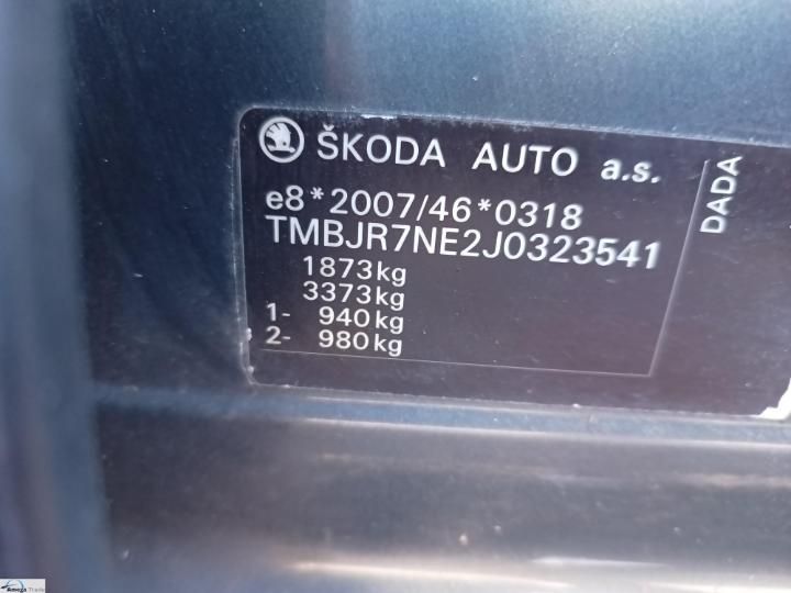 Photo 4 VIN: TMBJR7NE2J0323541 - SKODA OCTAVIA 