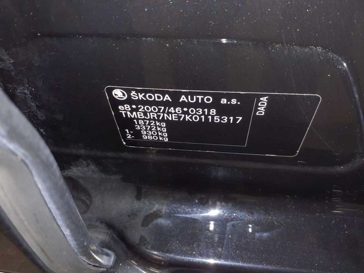 Photo 11 VIN: TMBJR7NE7K0115317 - SKODA OCTAVIA 