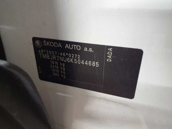 Photo 11 VIN: TMBJR7NU6K5044685 - SKODA KAROQ 